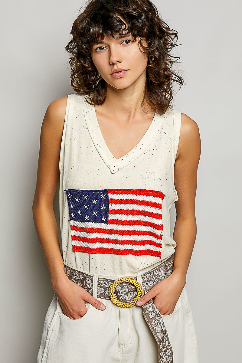 POL - American Flag Tank
