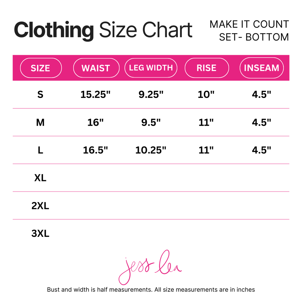 Make It Count Textured Set- Neon Pink