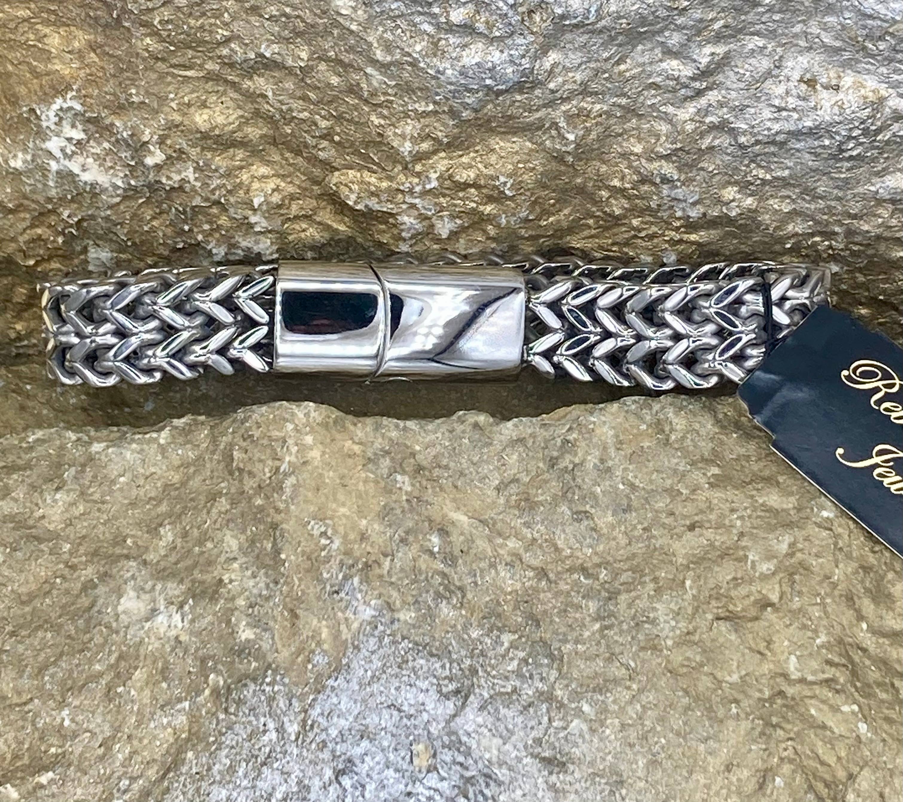 Stainless Steel Woven Bracelet
