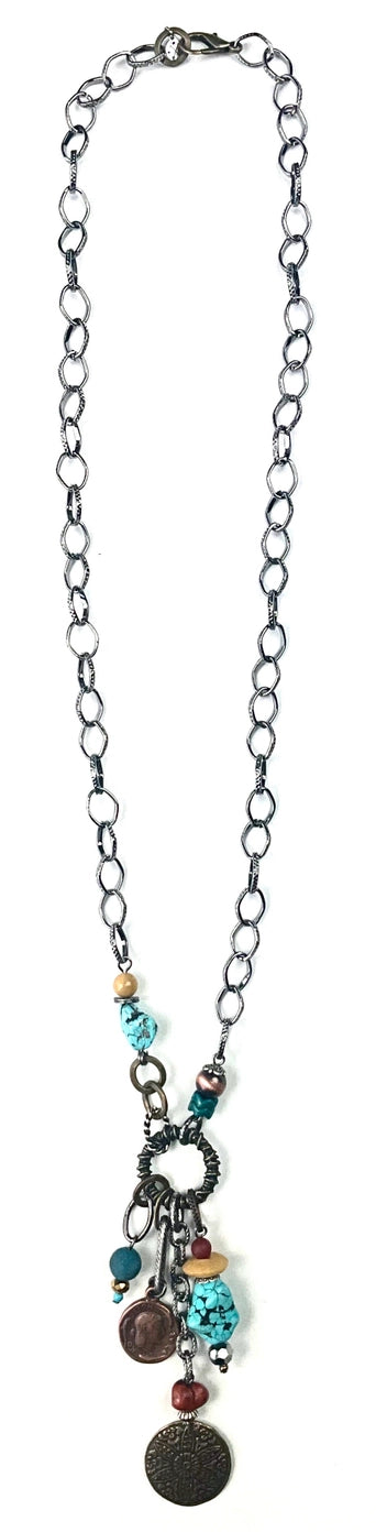Mixed Dangles With Coins On Chain