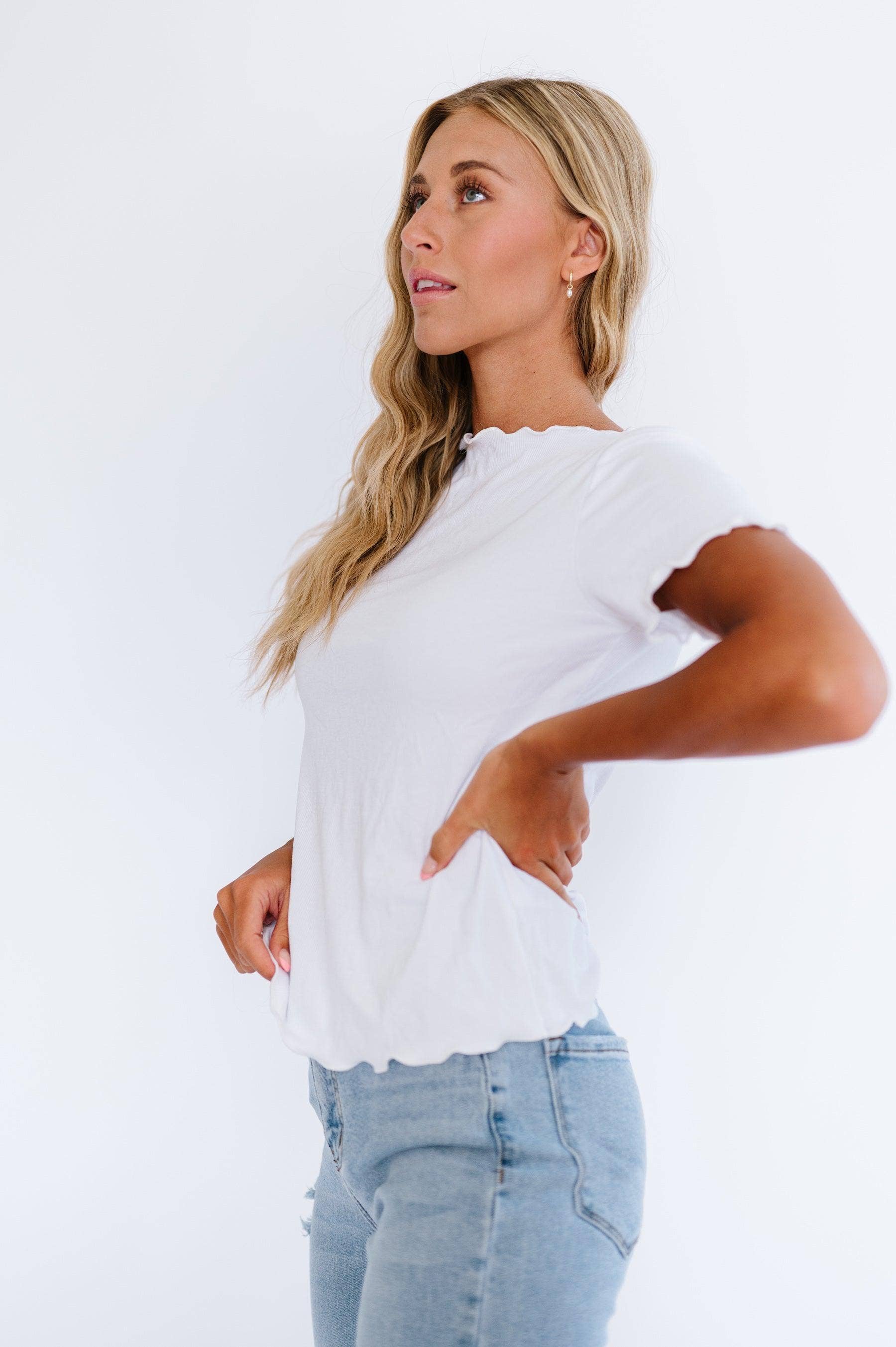 Karli Top in White