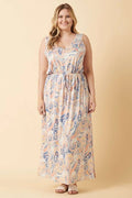 Mittoshop - Plus Paisley Maxi Dress