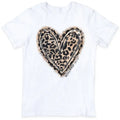 J. Coons - Bling Leopard Heart So Loved Tee Shirt