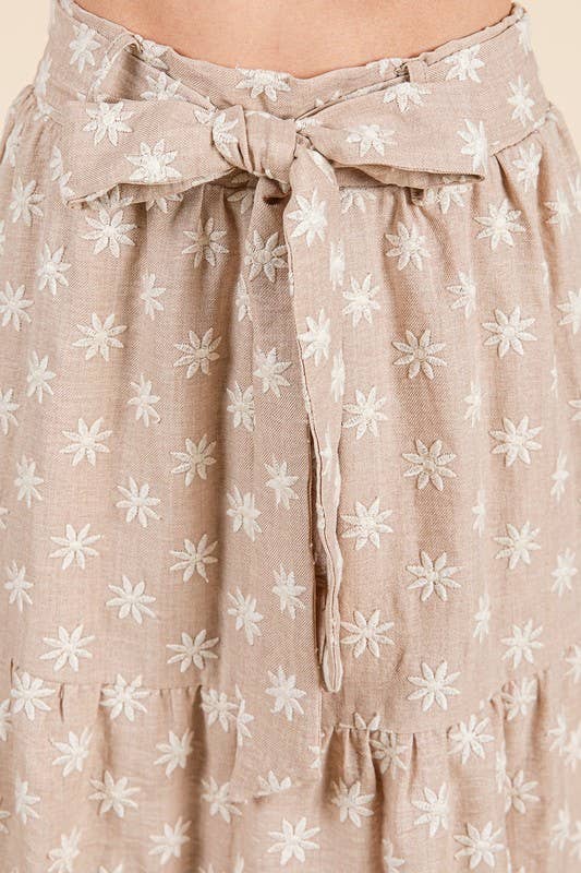 Crop Top and Maxi Skirt Set MTS51439