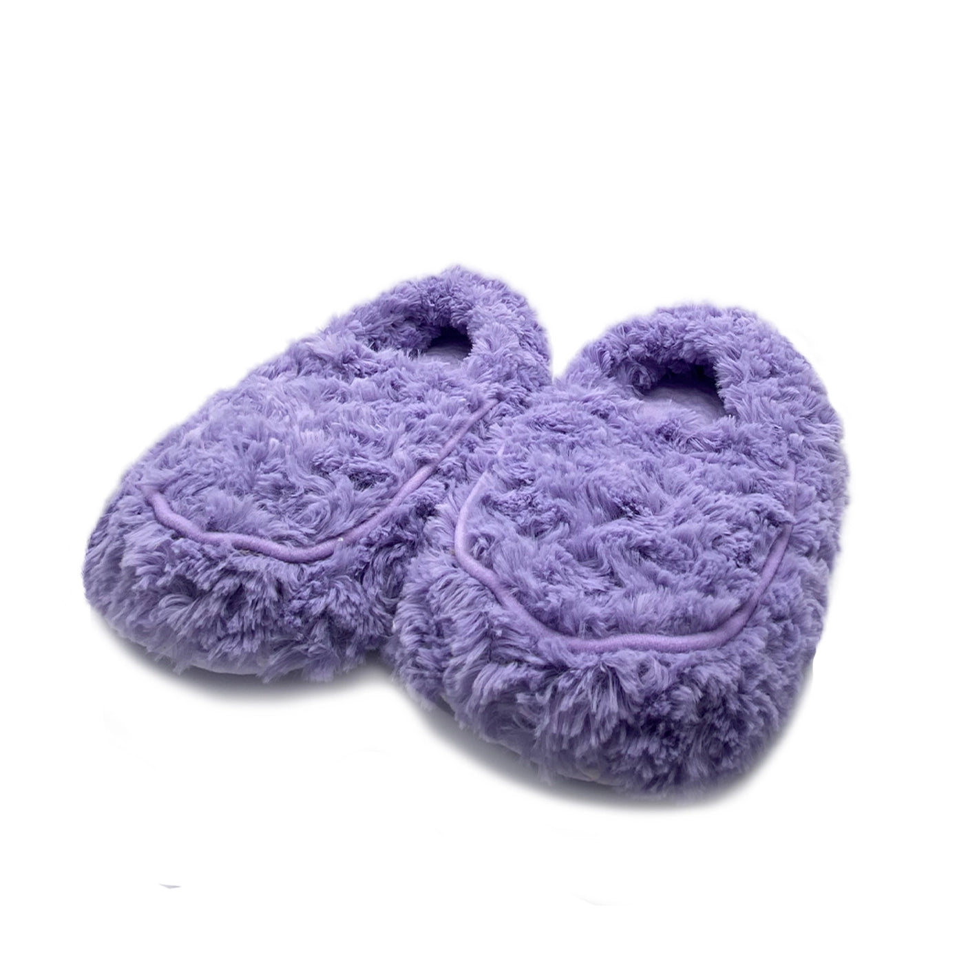 Warmies  - Curly Purple Slippers