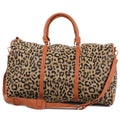 Leather Around Duffle Bag