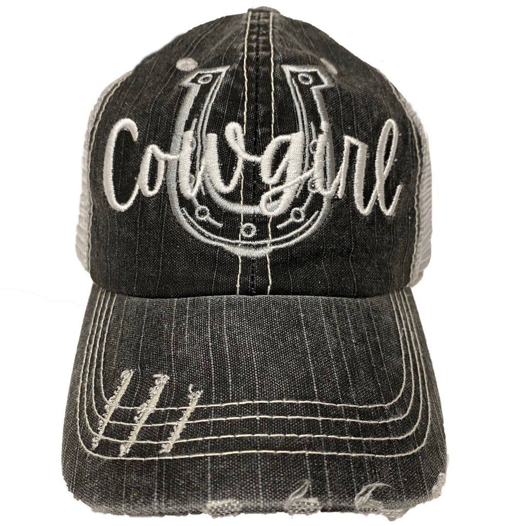 Cowgirl Women's Western Embroidered Baseball Cap