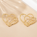 Infinity Double Heart Earrings