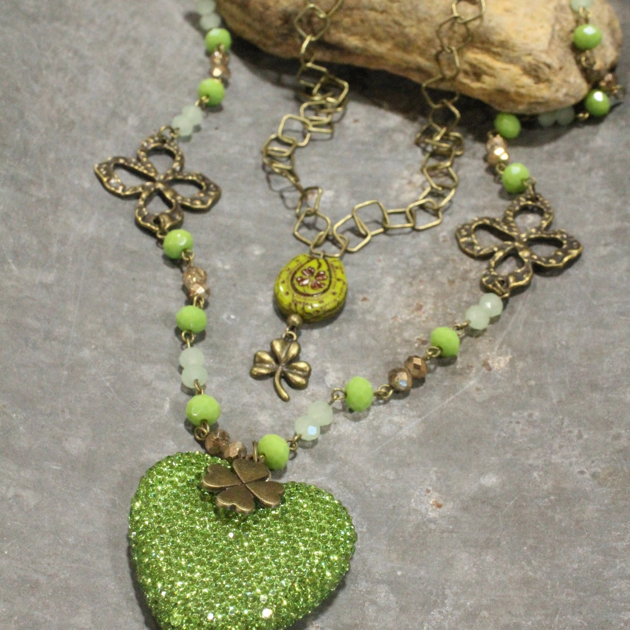 The Primitive Peddler - Just A Bit of Luck Layered Necklace