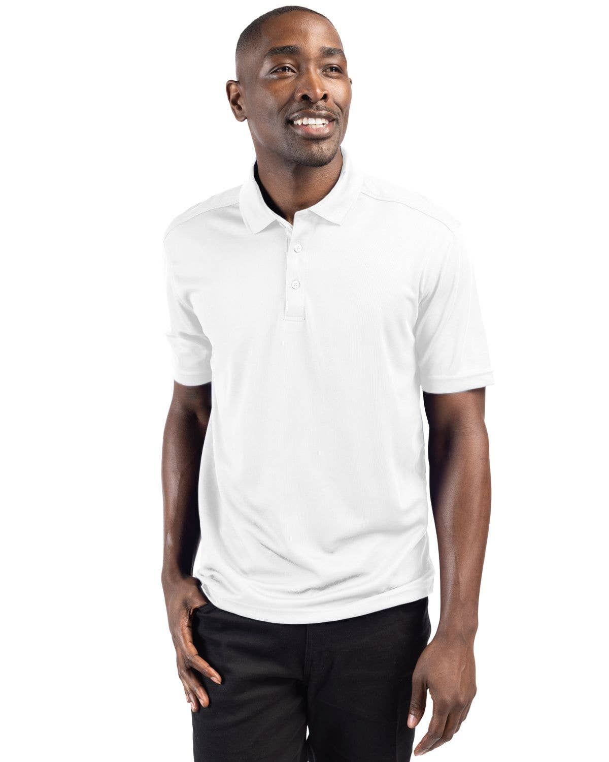 Clique Spin Eco Performance Pique Mens Polo
