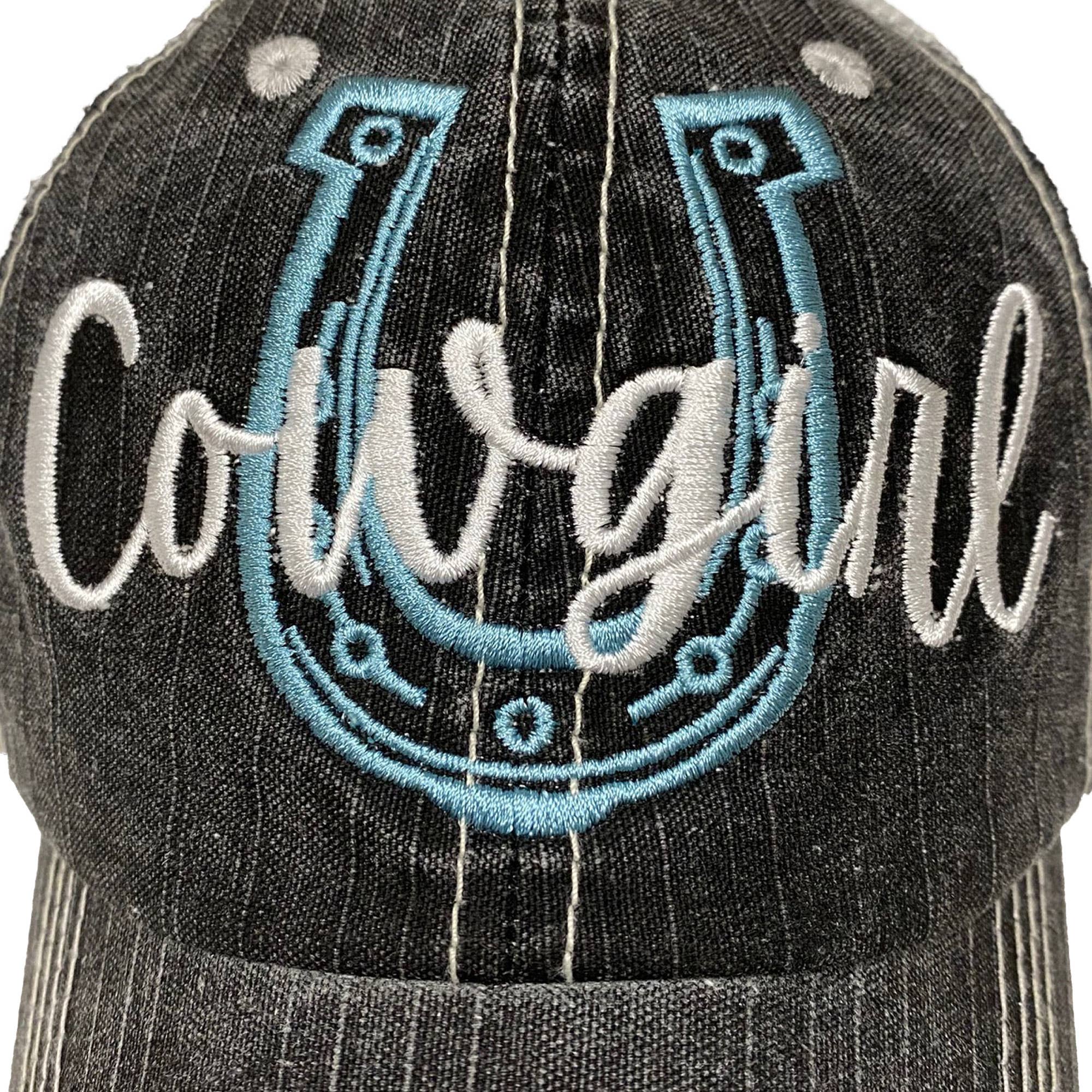 Cowgirl Women's Western Embroidered Baseball Cap