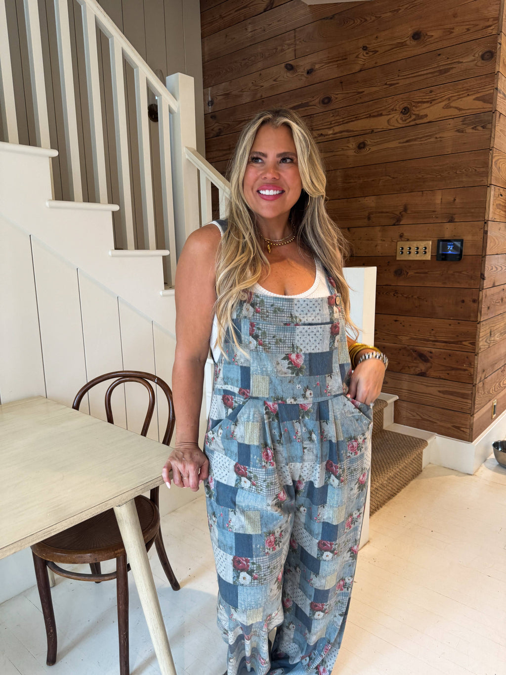 BLUE MEADOW DENIM OVERALLS 3X