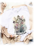 J. Coons - Bling Cross Tee Shirt - Saved By His Grace