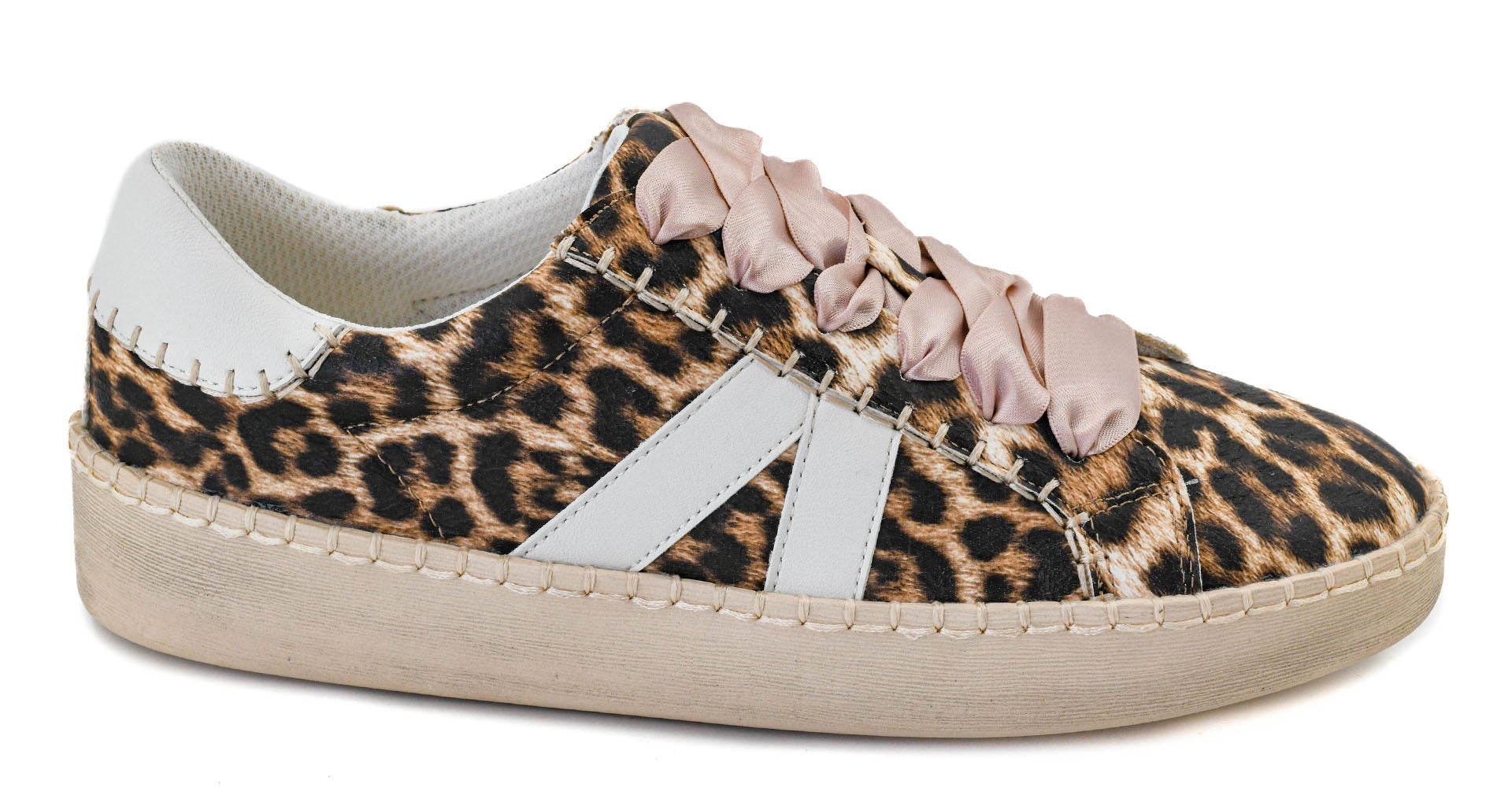 Corkys Friend Zone Leopard Print Sneaker