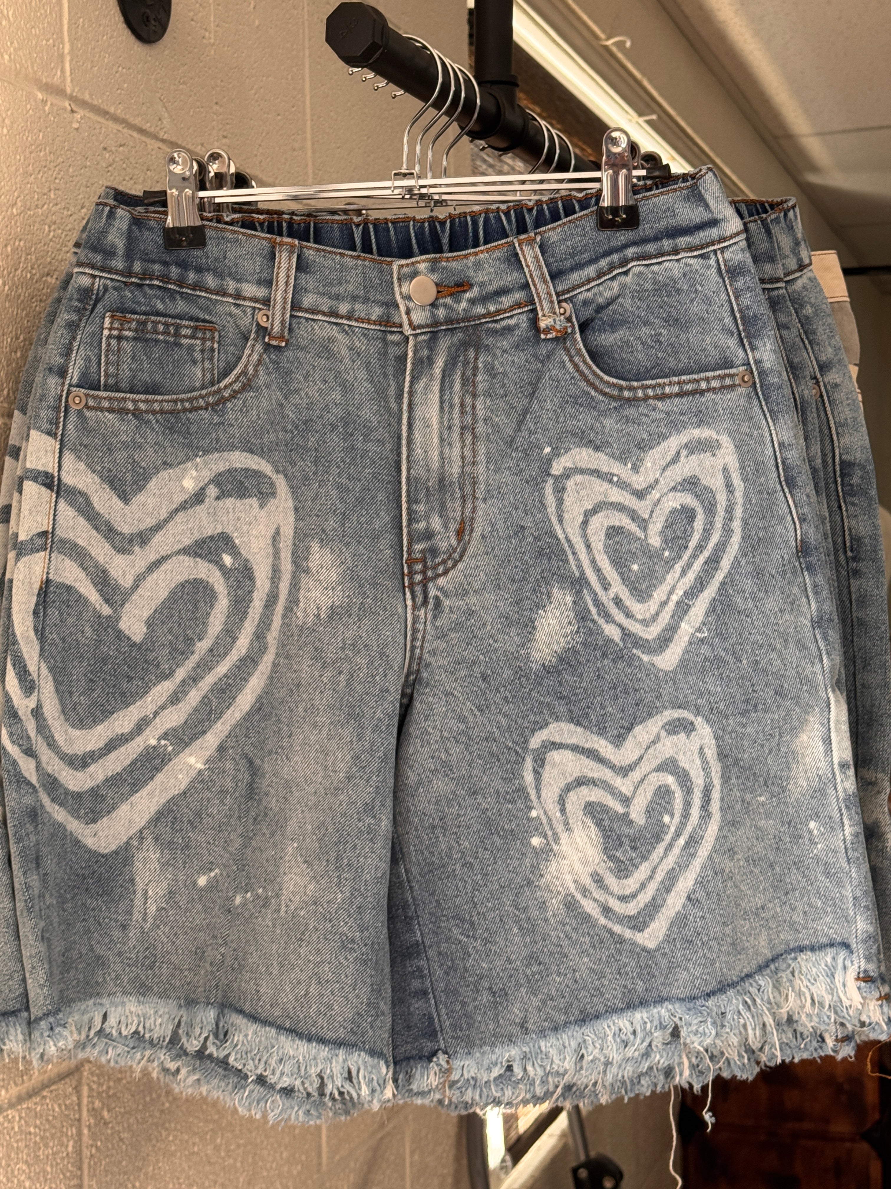 Oli & Hali Heart Shorts