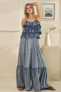 Oli & Hali Ruffle Top Romper