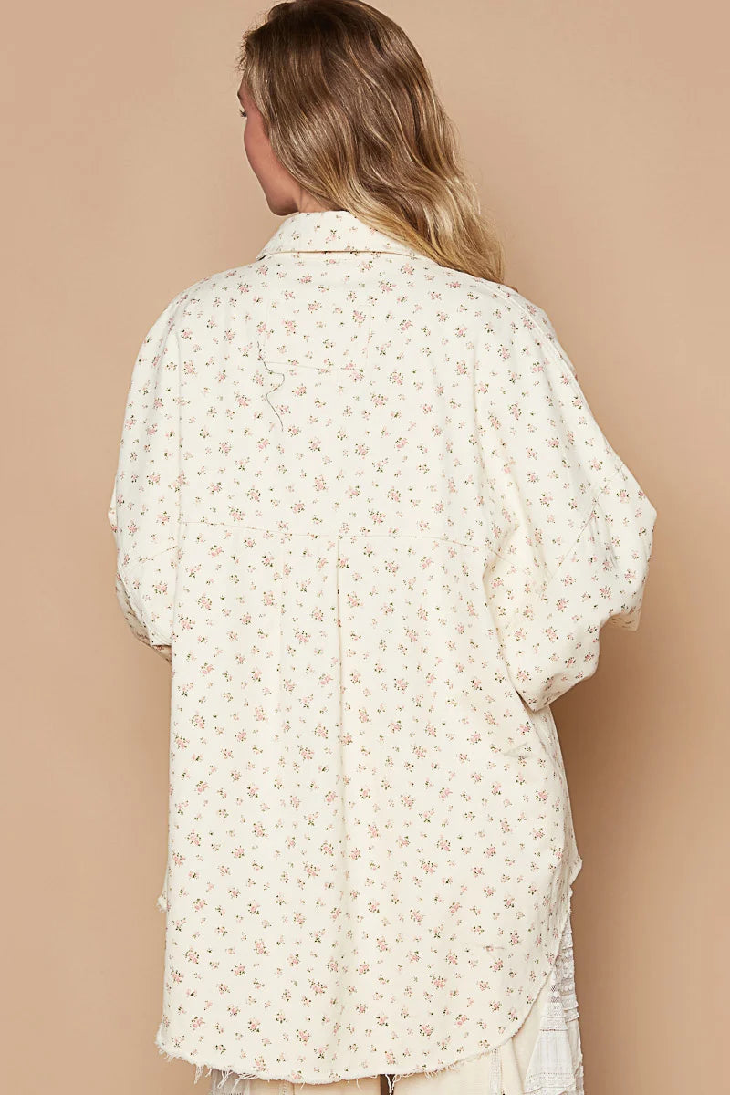 POL - Twill Edge Shacket