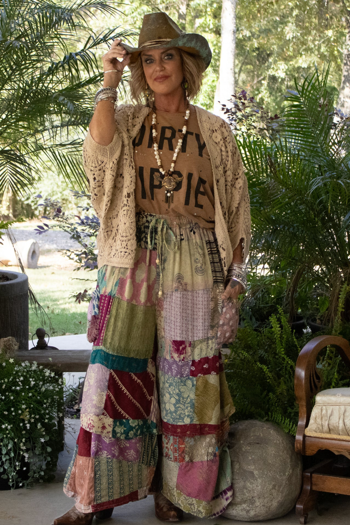 Jaded Gypsy - Sierra Sunset Floral Pant