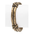 Vintage Inspired Western Open Cuff Bangle