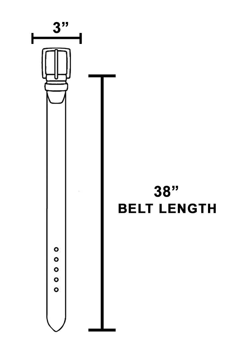 Wide Grommet Studded Vegan Leather Belt