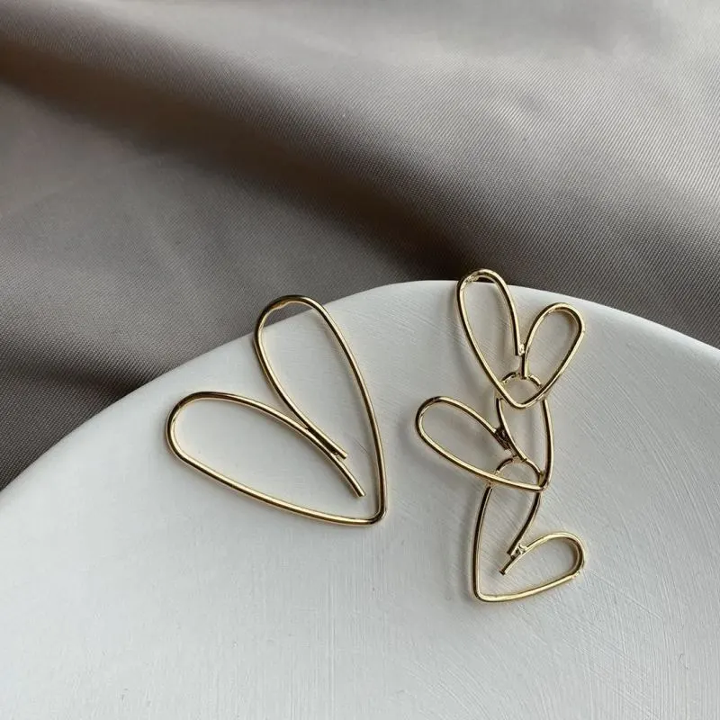 Mix-Match Heart Earrings