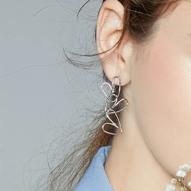 Mix-Match Heart Earrings