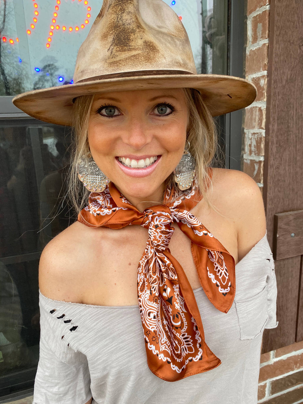 Gray Tattered Ripped Tee