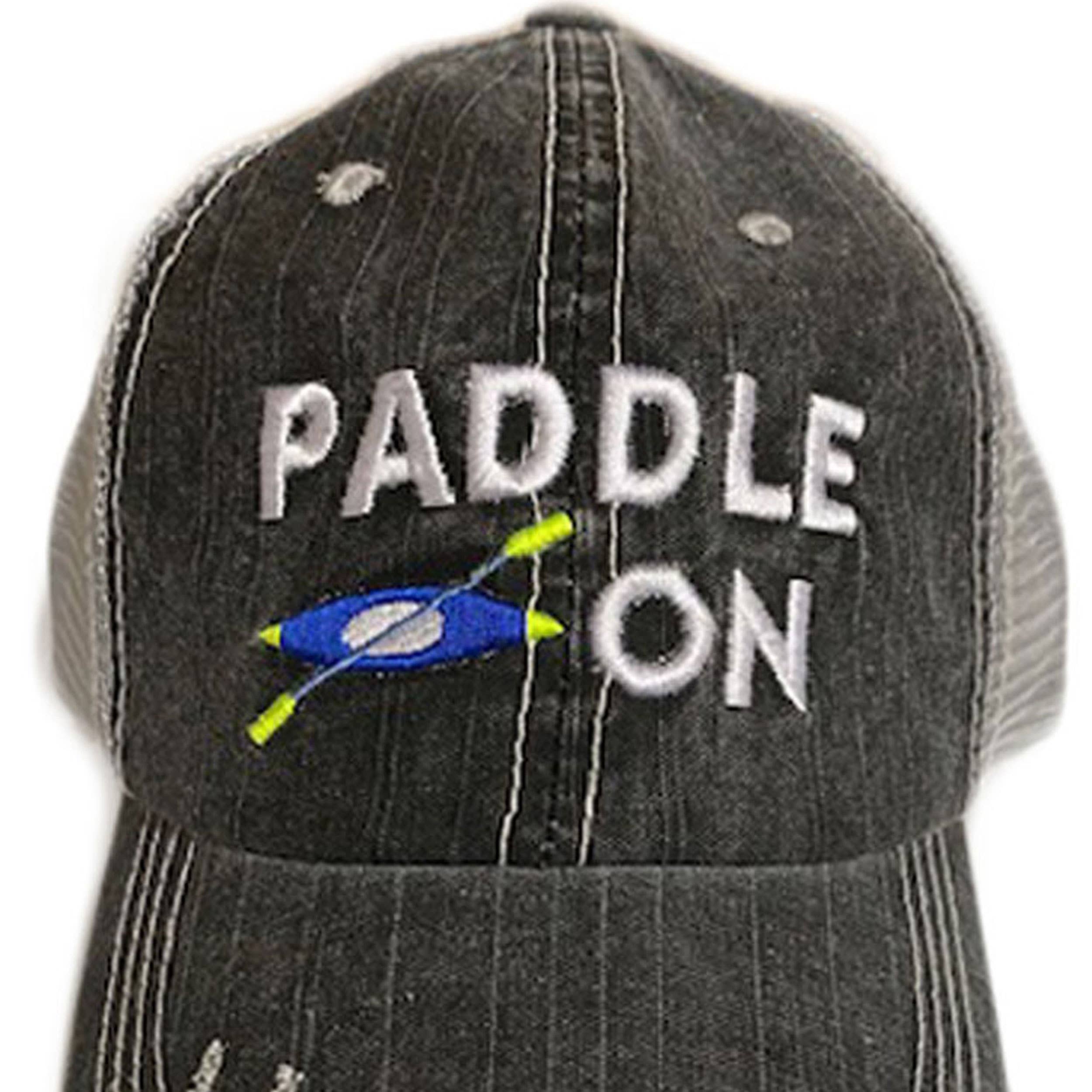Paddle On Kayak Women's Embroidered Baseball Cap