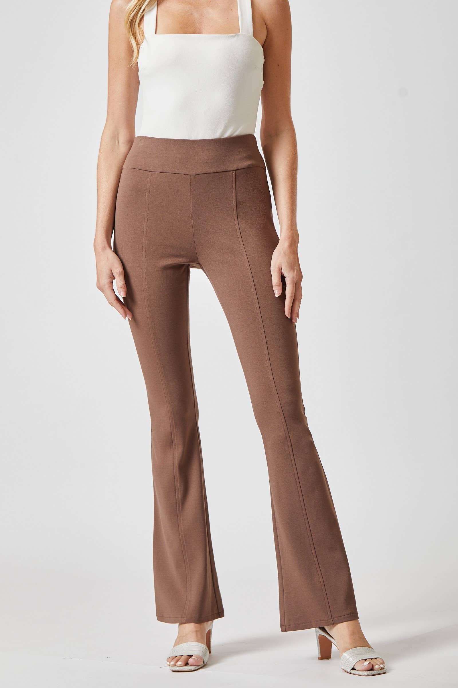 Magic High Waisted Kick Flare Pants MDSFL