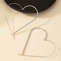 Heart Hoop Earrings
