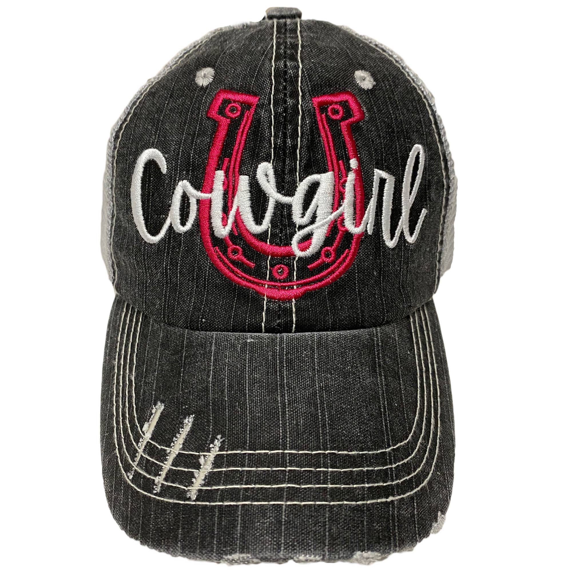 Cowgirl Women's Western Embroidered Baseball Cap