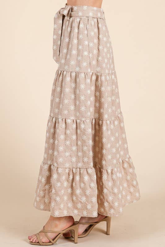 Crop Top and Maxi Skirt Set MTS51439