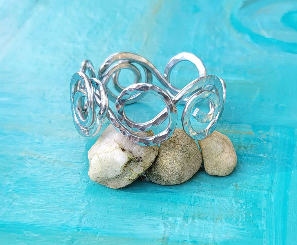 Swirl Loop Cuff Bracelet