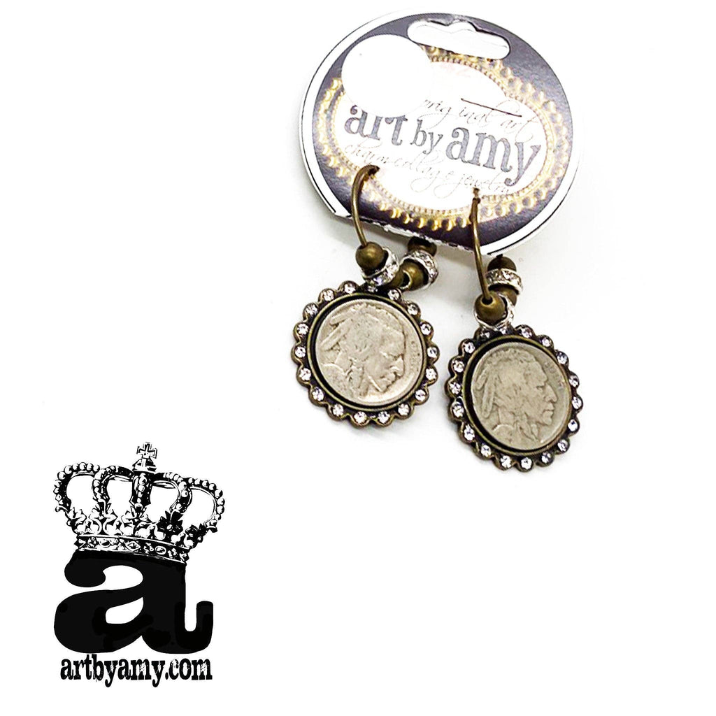 Buffalo Nickel Earrings