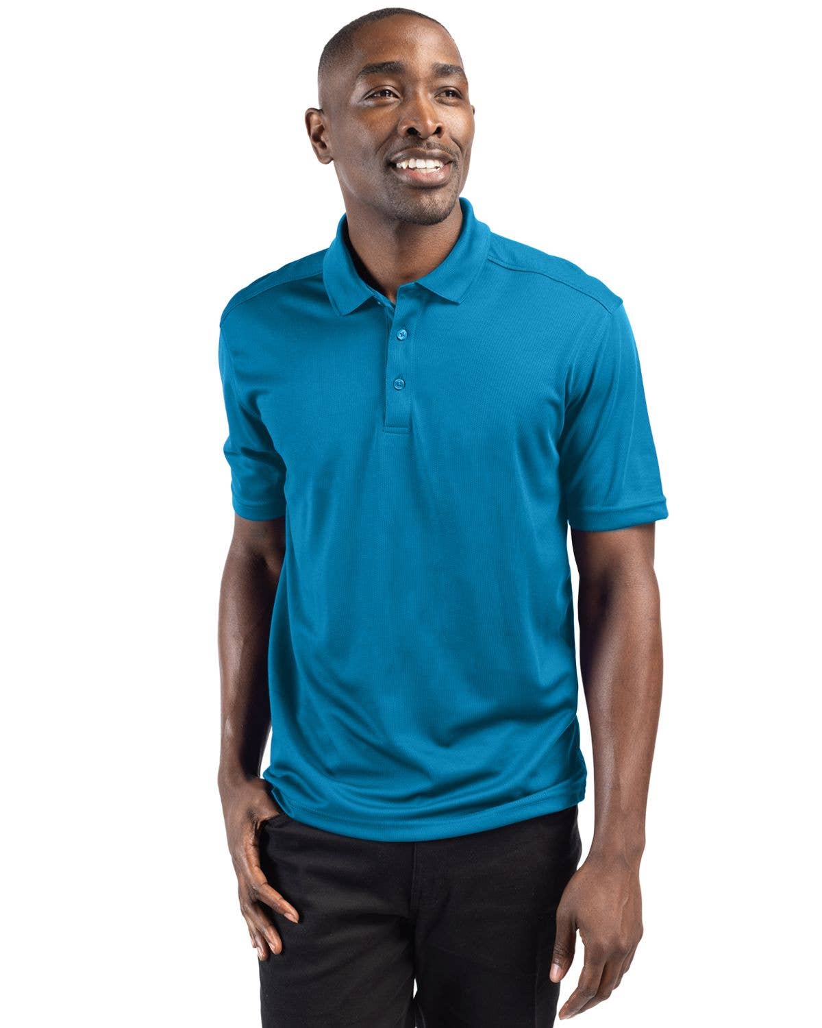 Clique Spin Eco Performance Pique Mens Polo