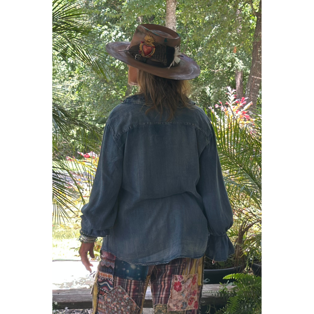 A Ruffle In Time Top