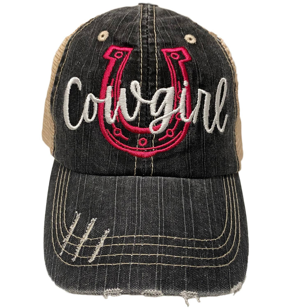 Cowgirl Women's Western Embroidered Baseball Cap