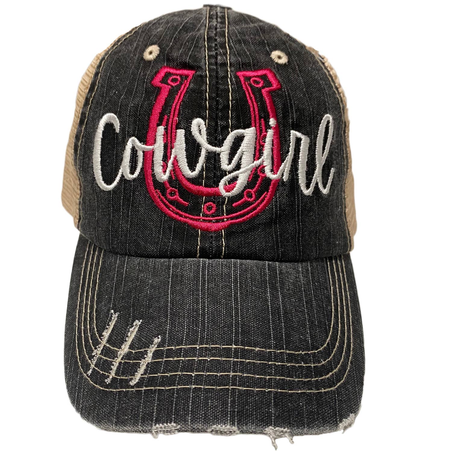 Cowgirl Women's Western Embroidered Baseball Cap