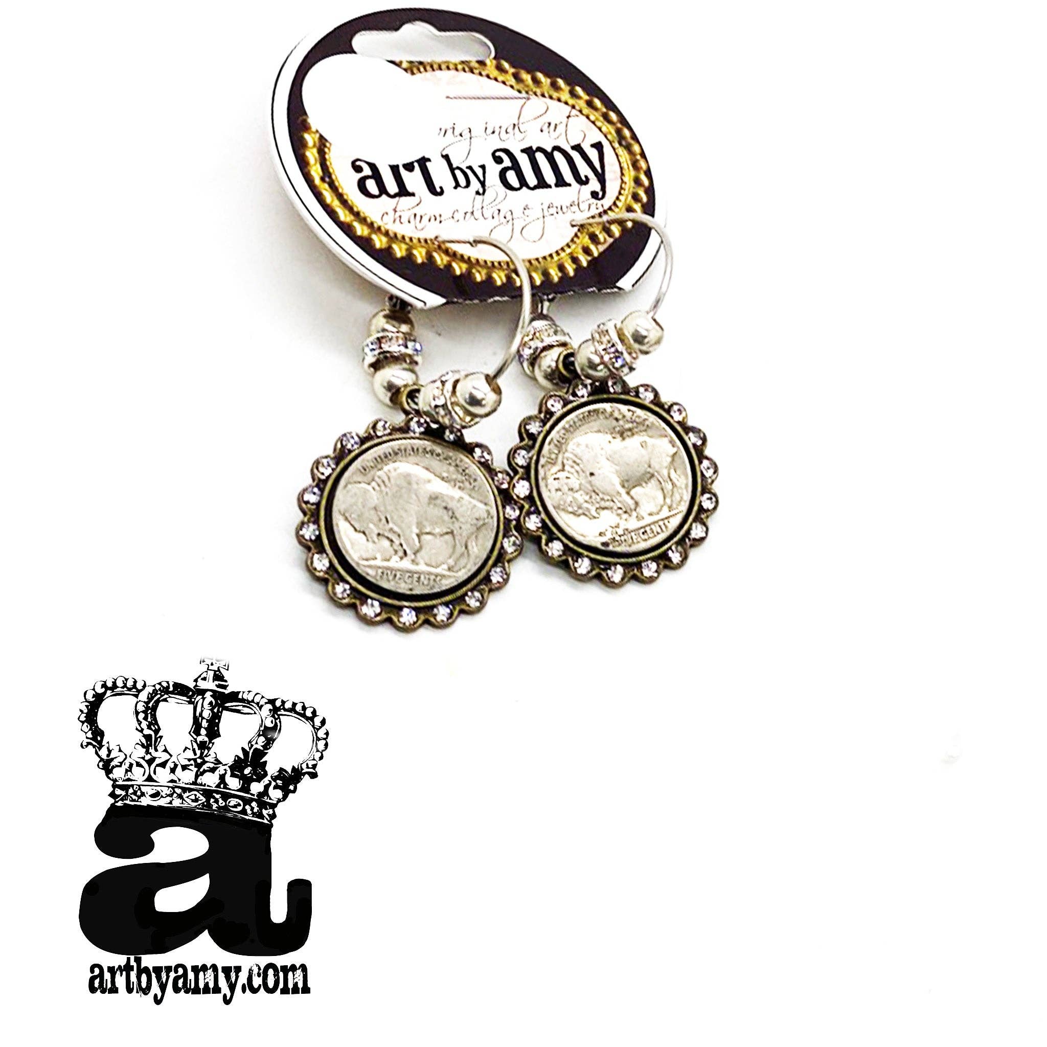 Buffalo Nickel Earrings