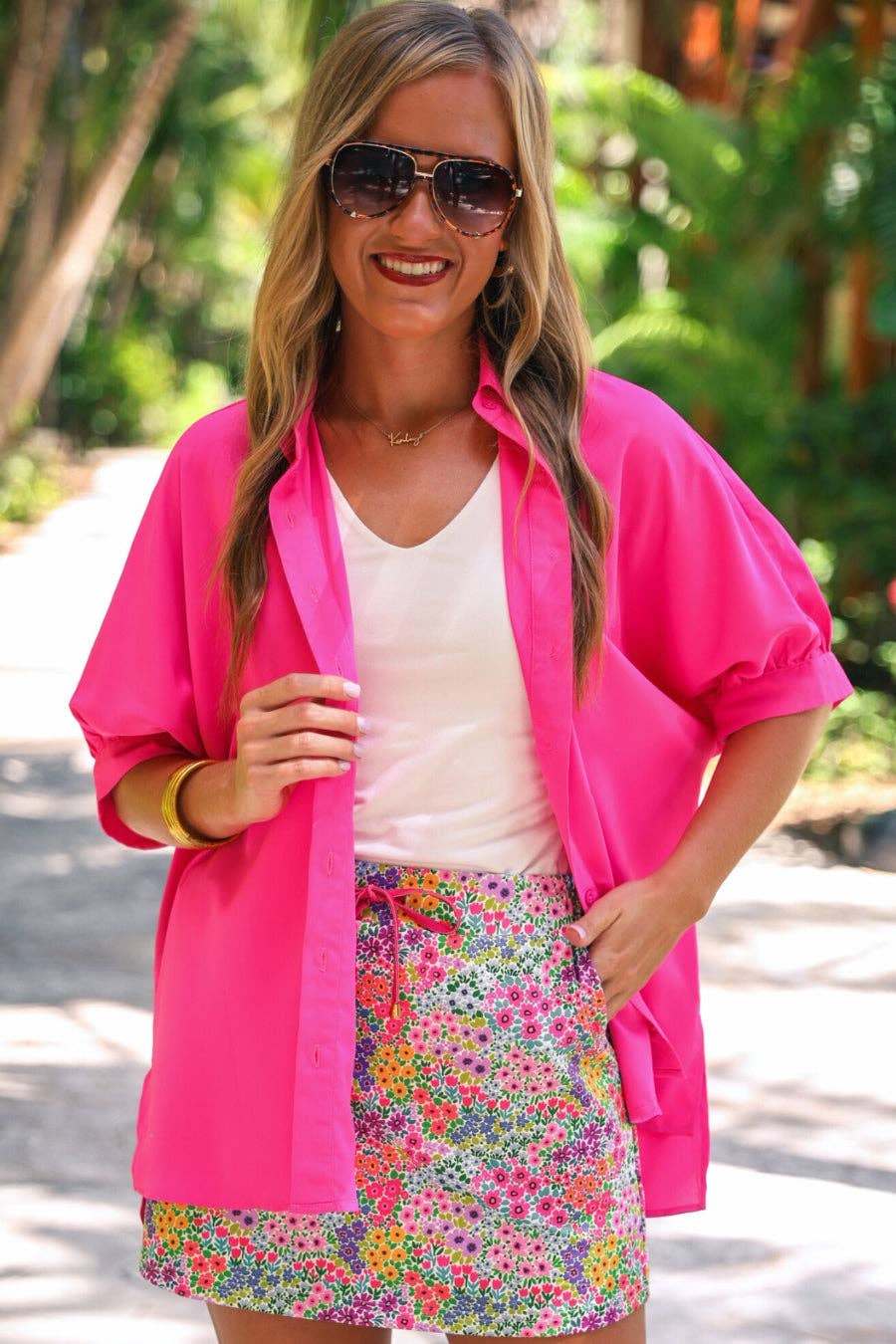 Falling for Florals Skort