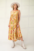Easel - Gauze Wide Leg Romper