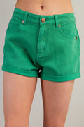 Easel - SOLID TWILL SHORTS