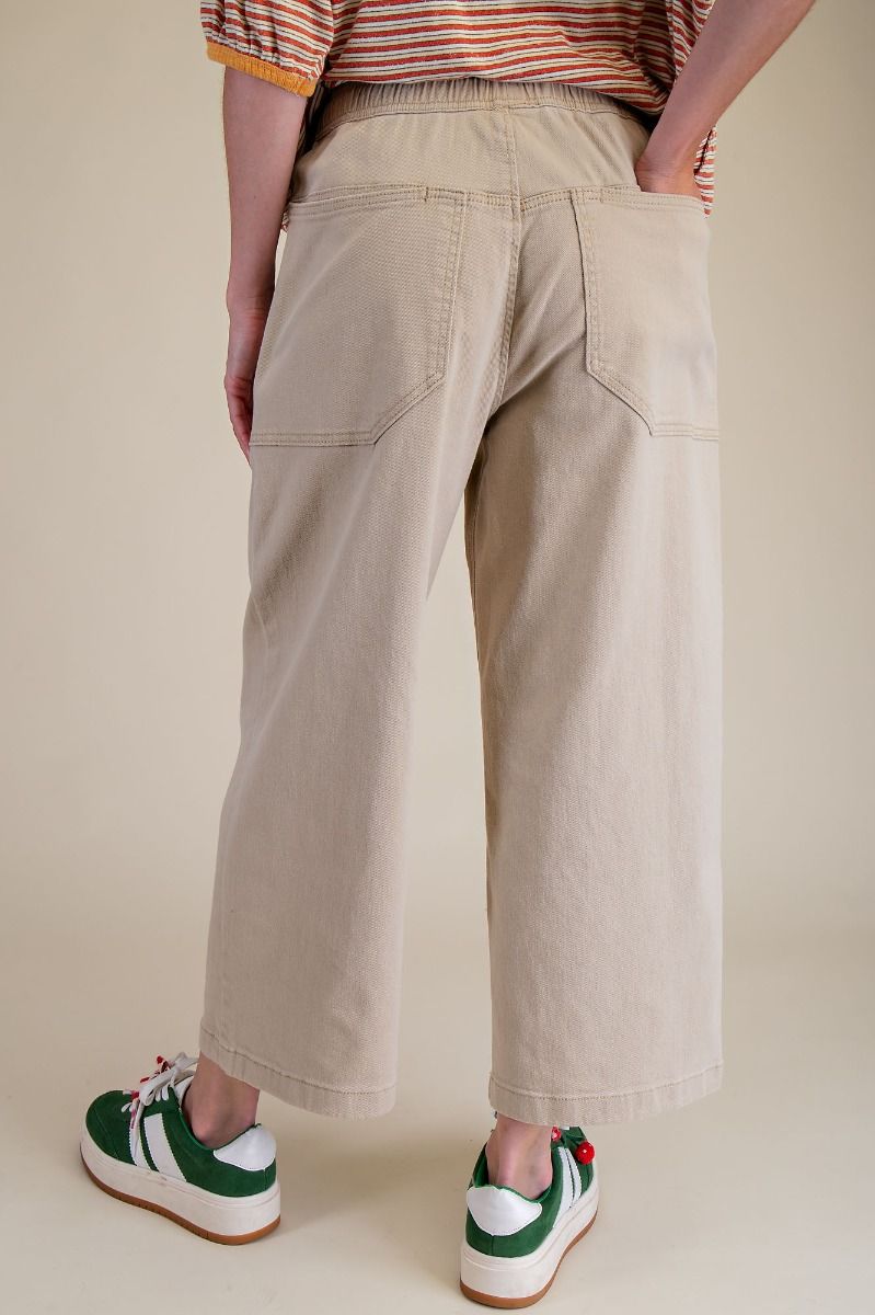 Easel -  Washed Stretch Twill Pants