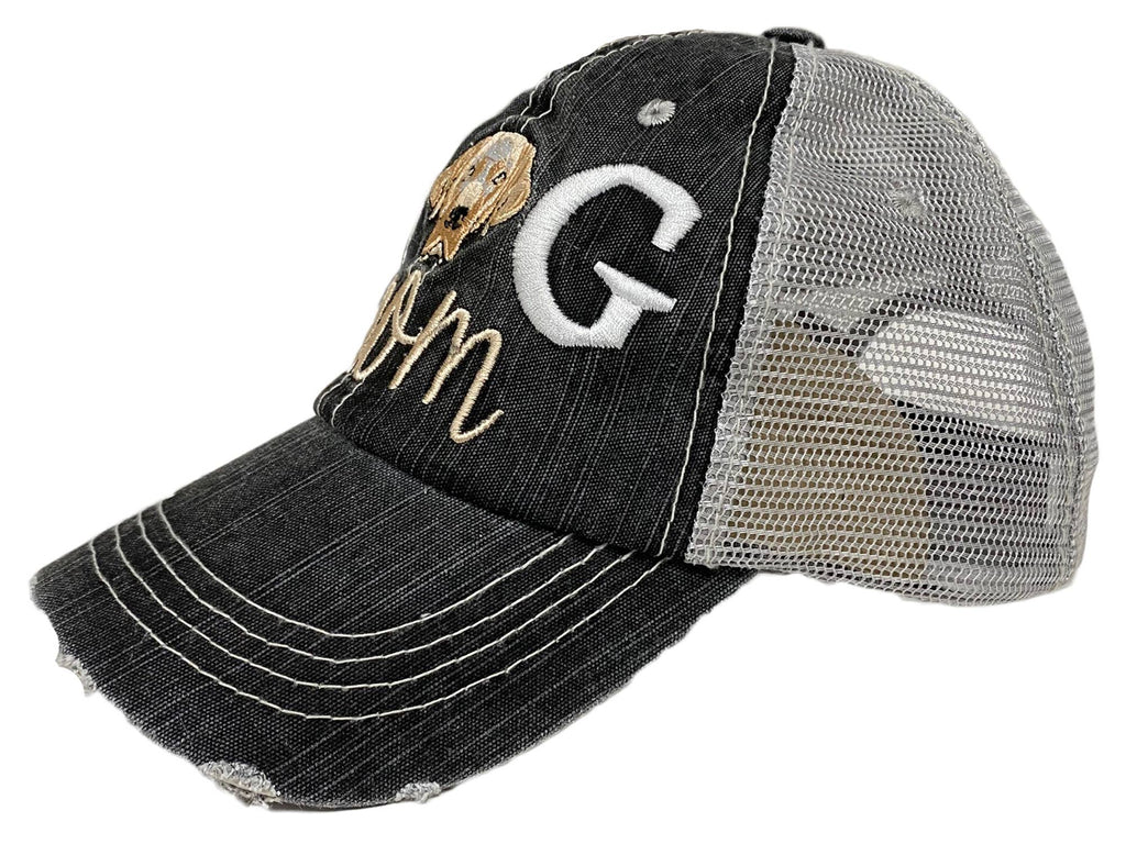 Dog Mom Women's Baseball Hats- 8 Breeds Embroidered