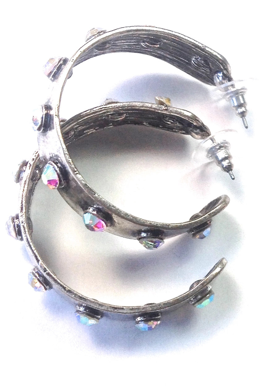 Bling Hoop Earrings