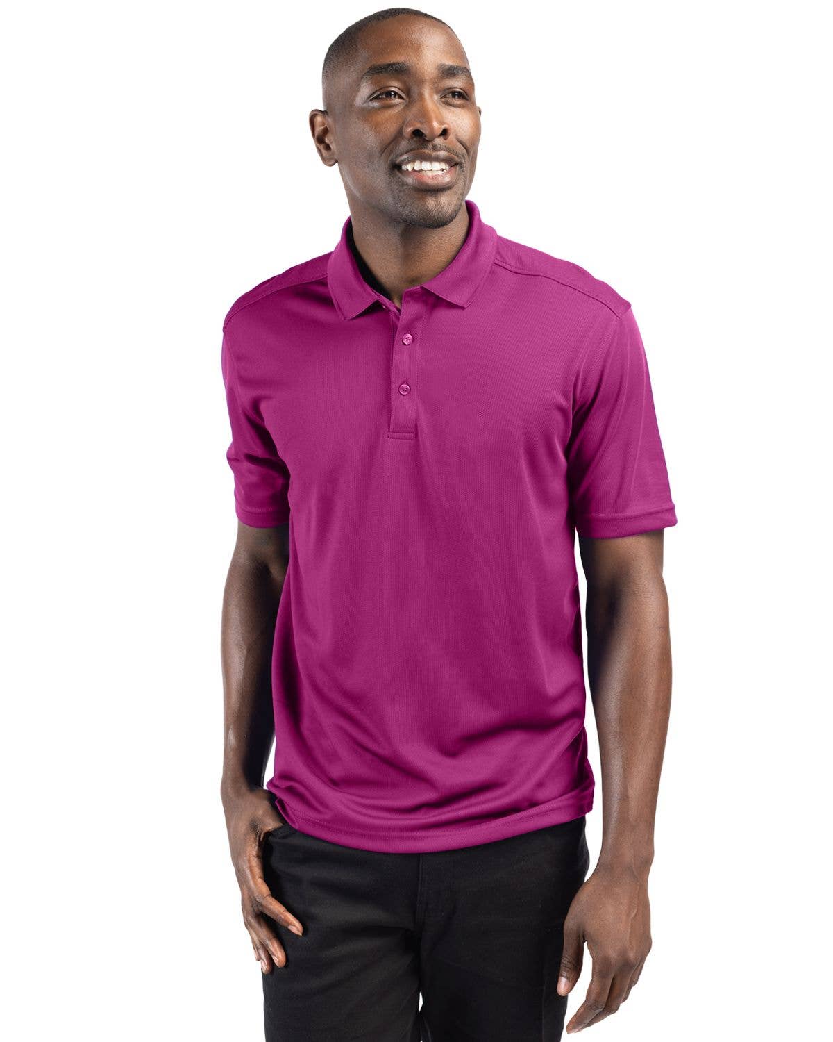 Clique Spin Eco Performance Pique Mens Polo