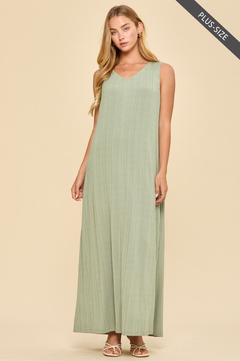 Dear Scarlett - Maxi Dress Sage