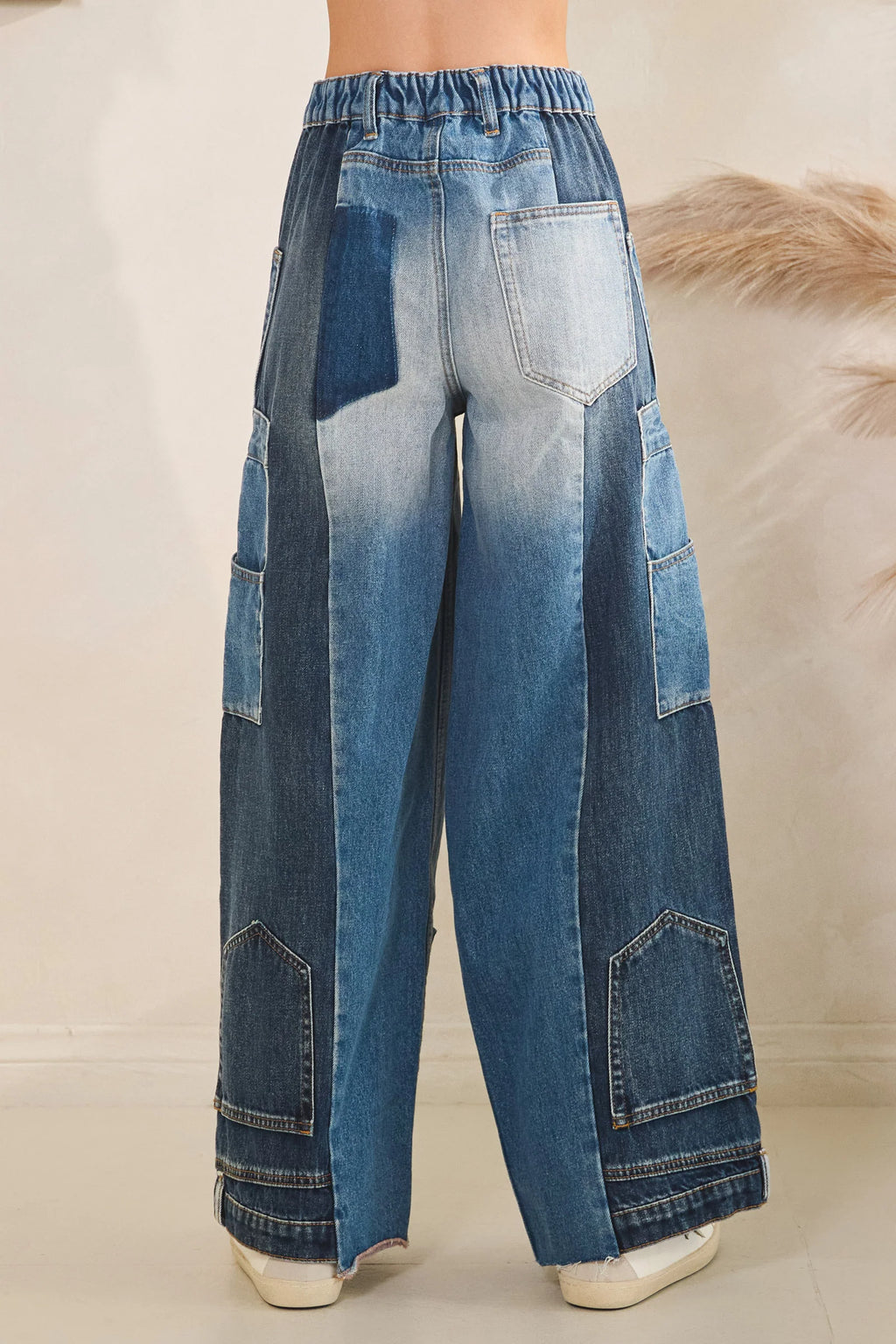 Oli & Hali - Upside Down Style Denim Pants