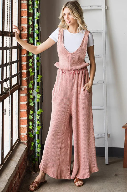 Oli & Hali - Washed Overall Pants