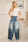 Oli & Hali - Upside Down Style Denim Pants
